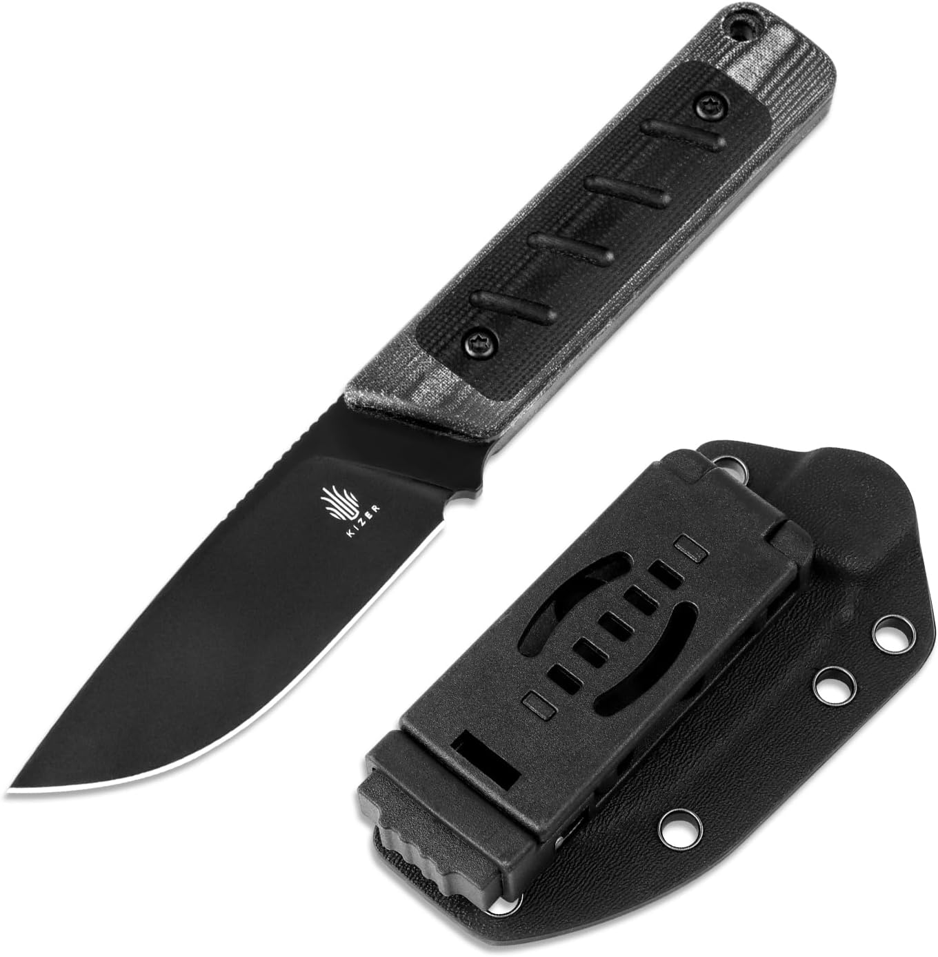 Kizer Smolt Fixed Blade Knife: Compact EDC for Outdoor Use