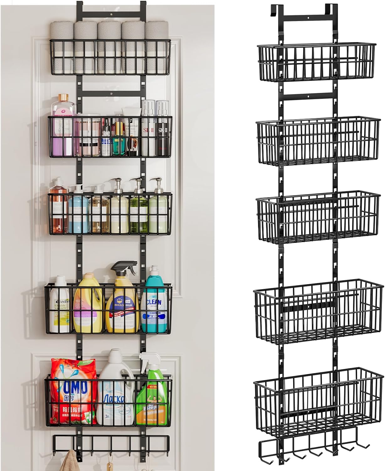 Adjustable Over The Door Organizer for Efficient Storage Solutions