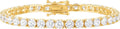 KISPER Tennis Bracelet for Women - Timeless CZ Sparkle