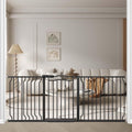 Extra Wide Baby Gate for Stairs and Large Openings - Black