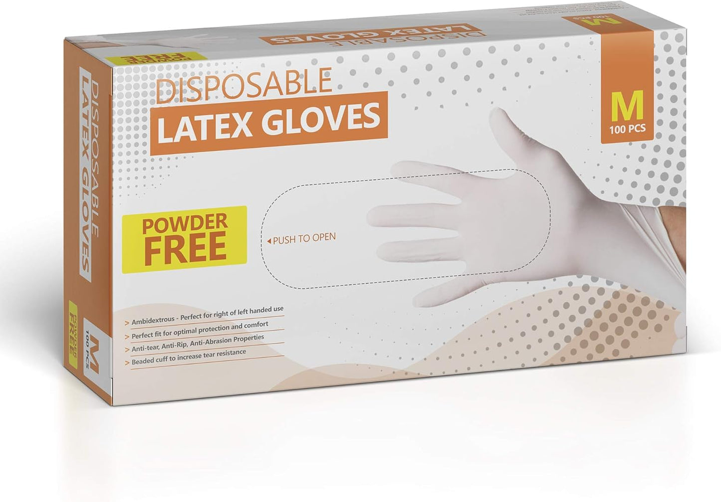 SPRINGCARE Latex Gloves: Powder Free Protection