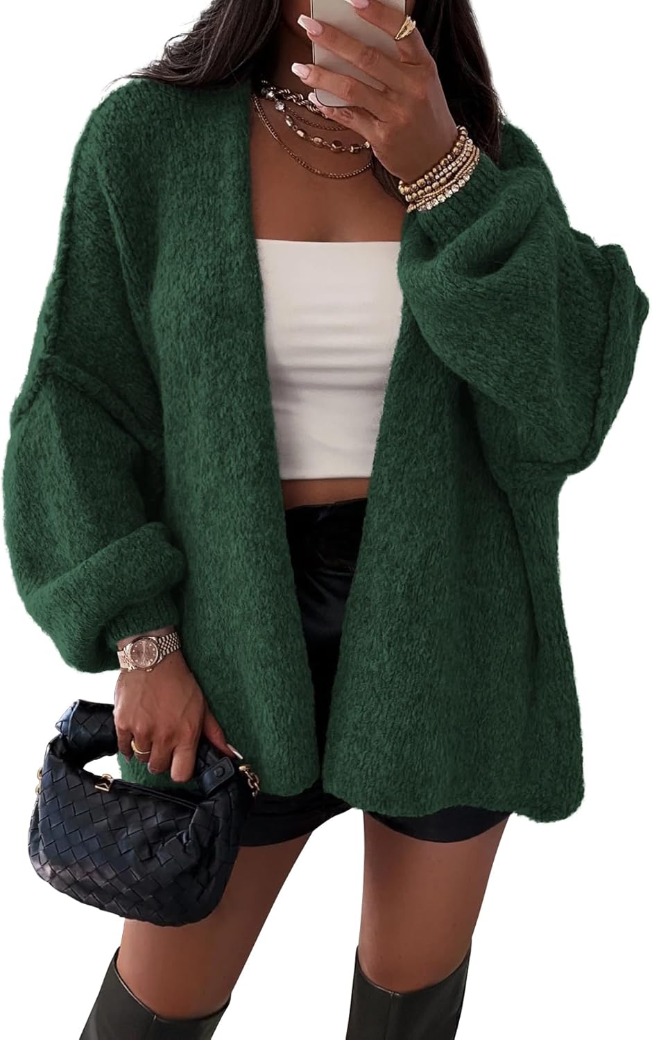 ATHMILE Womens Fall Oversized Cardigan Sweaters for Stylish Looks