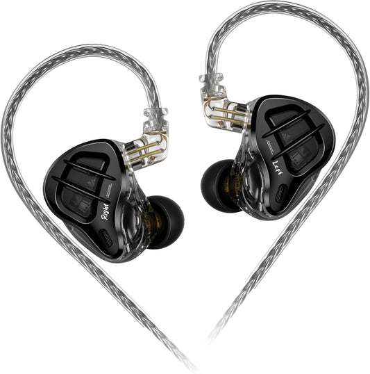 KZ ZAR in-Ear Monitor Hybrid Drivers Gaming Earbuds for Musicians