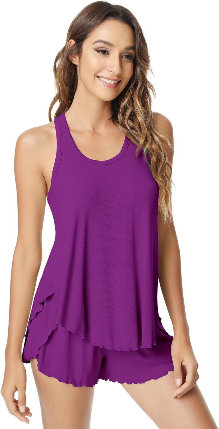 NACHILA Pajamas for Women: Buttery Soft Bamboo Sleepwear Set