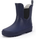 Kids Rain Boots Chelsea Waterproof Toddler Rainboots - Easy On