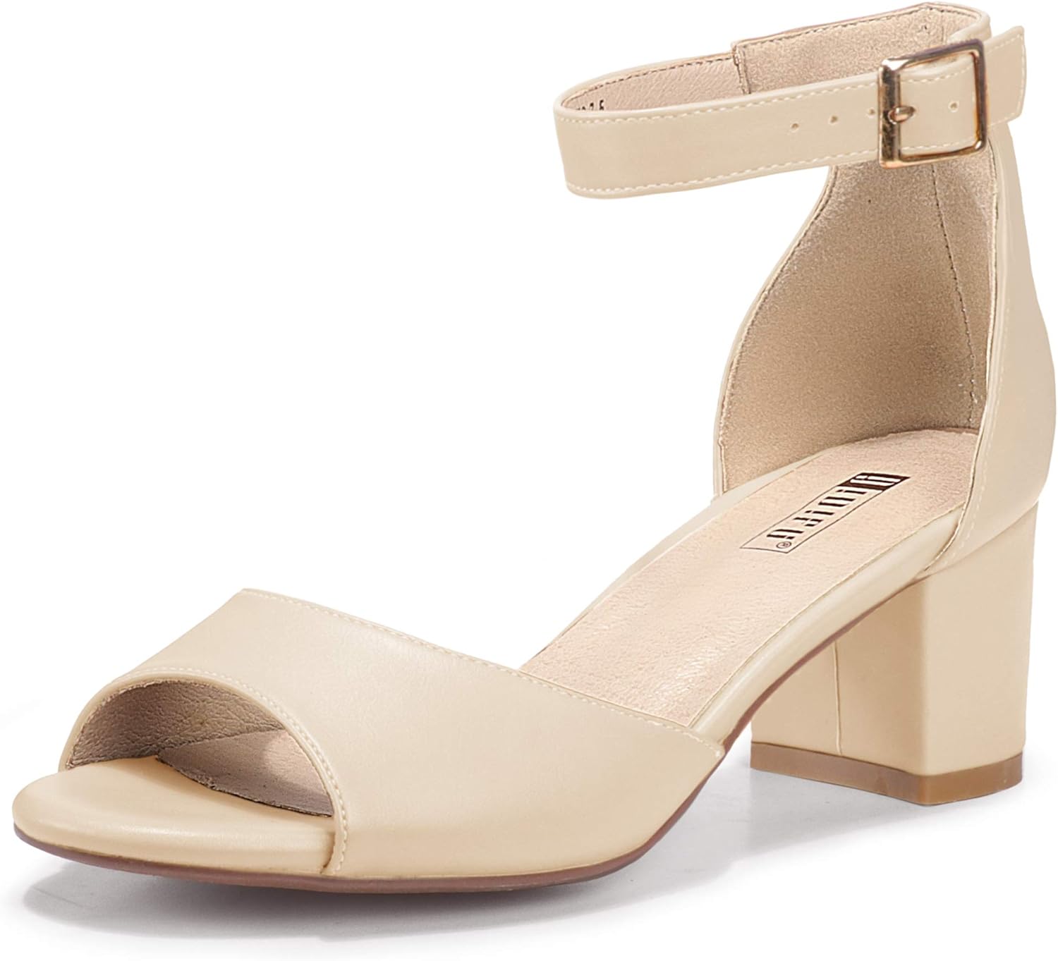 IDIFU Women's Candie Low Block Heels Sandals for Any Occasion