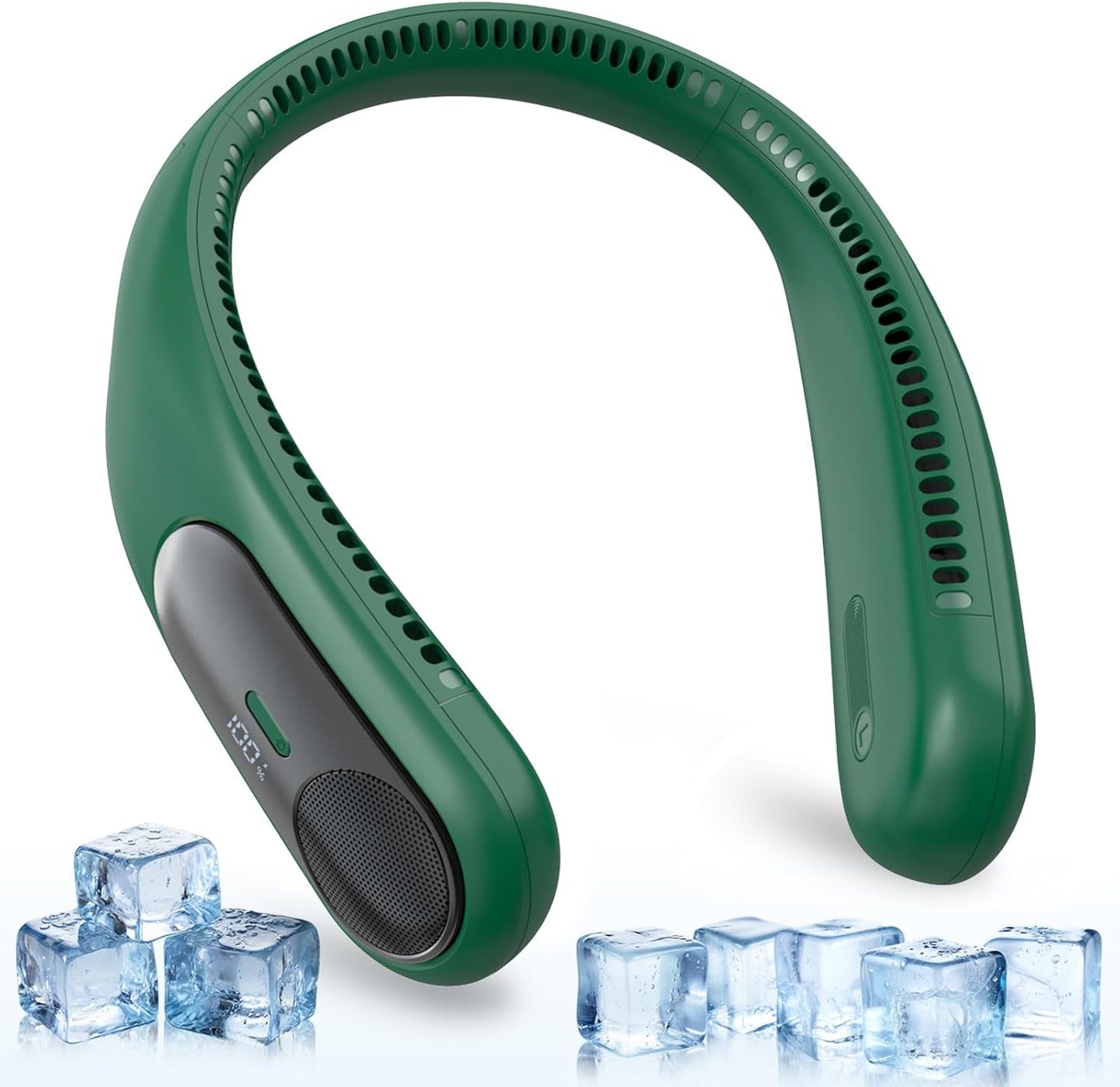 Portable Neck Fan with 360 Cooling for Hands-Free Comfort