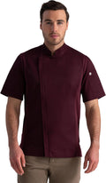 Chef Works Men's Springfield Chef Coat - Tailored, Breathable Fit cool