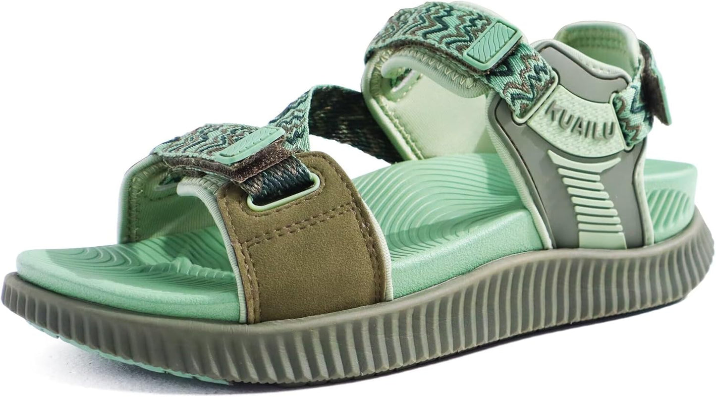 KuaiLu Womens Orthopedic Walking Sandals for Comfort & Support