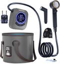 Portable Shower Camp Pump - Rechargeable 8000mAh Outdoor Shower