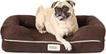 Friends Forever Small Dog Bed - Orthopedic Memory Foam Couch