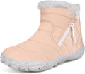 Girls Boys Barefoot Boots Minimalist Winter Snow Boots - Warm