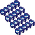 20-Pack Label Compatible with DYMO 91331 Tapes White Plastic Refills
