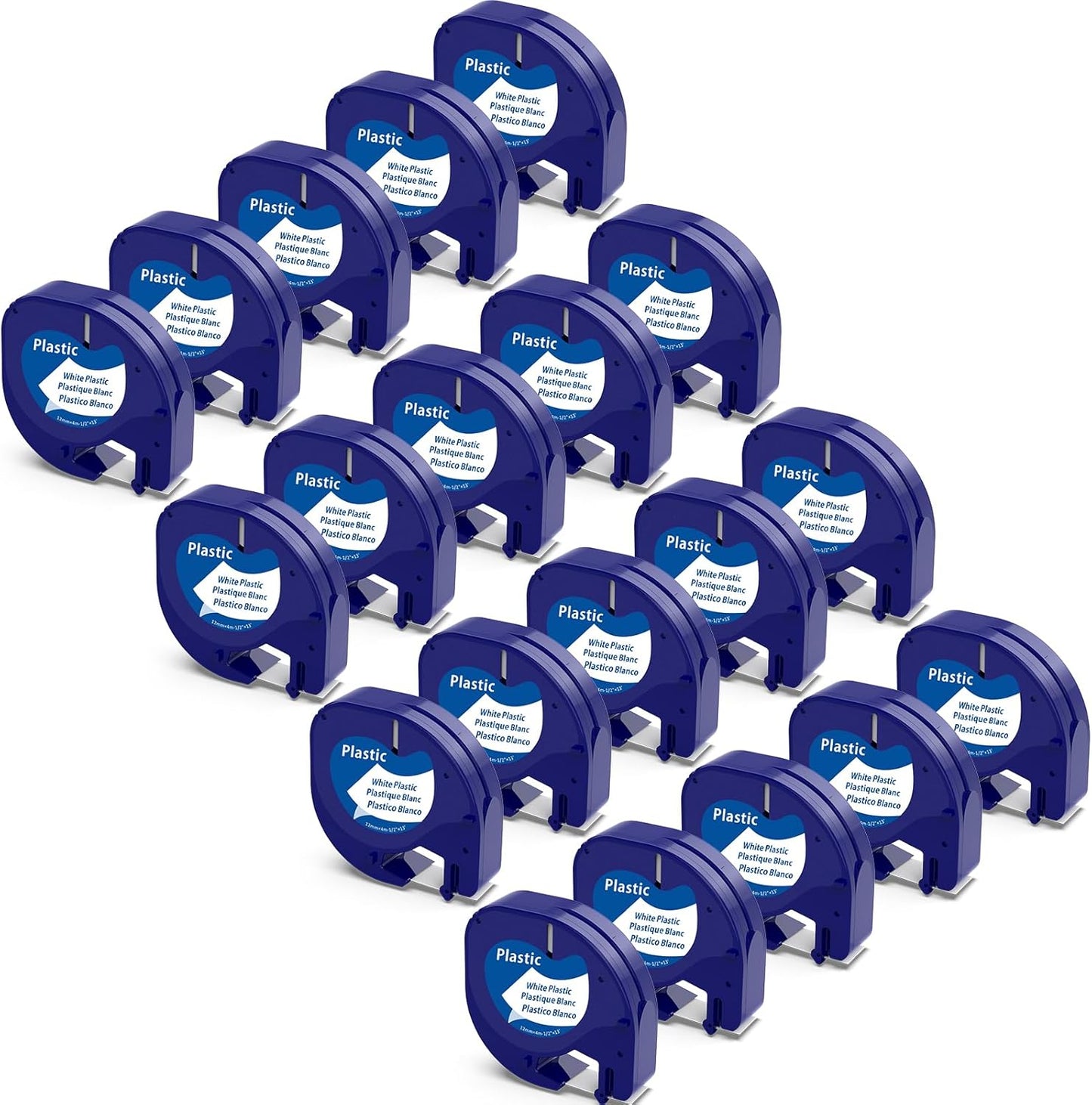 20-Pack Label Compatible with DYMO 91331 Tapes for Easy Labeling