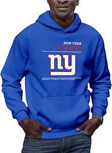New York Giants Pullover Hoodie Fleece for Men and Women