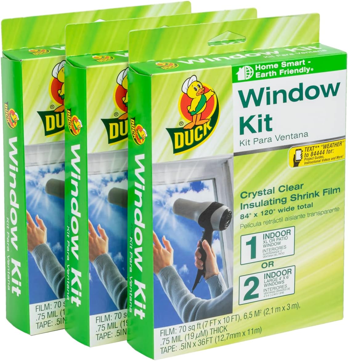 Duck Brand Window Insulation Kit for Extra Large Windows
