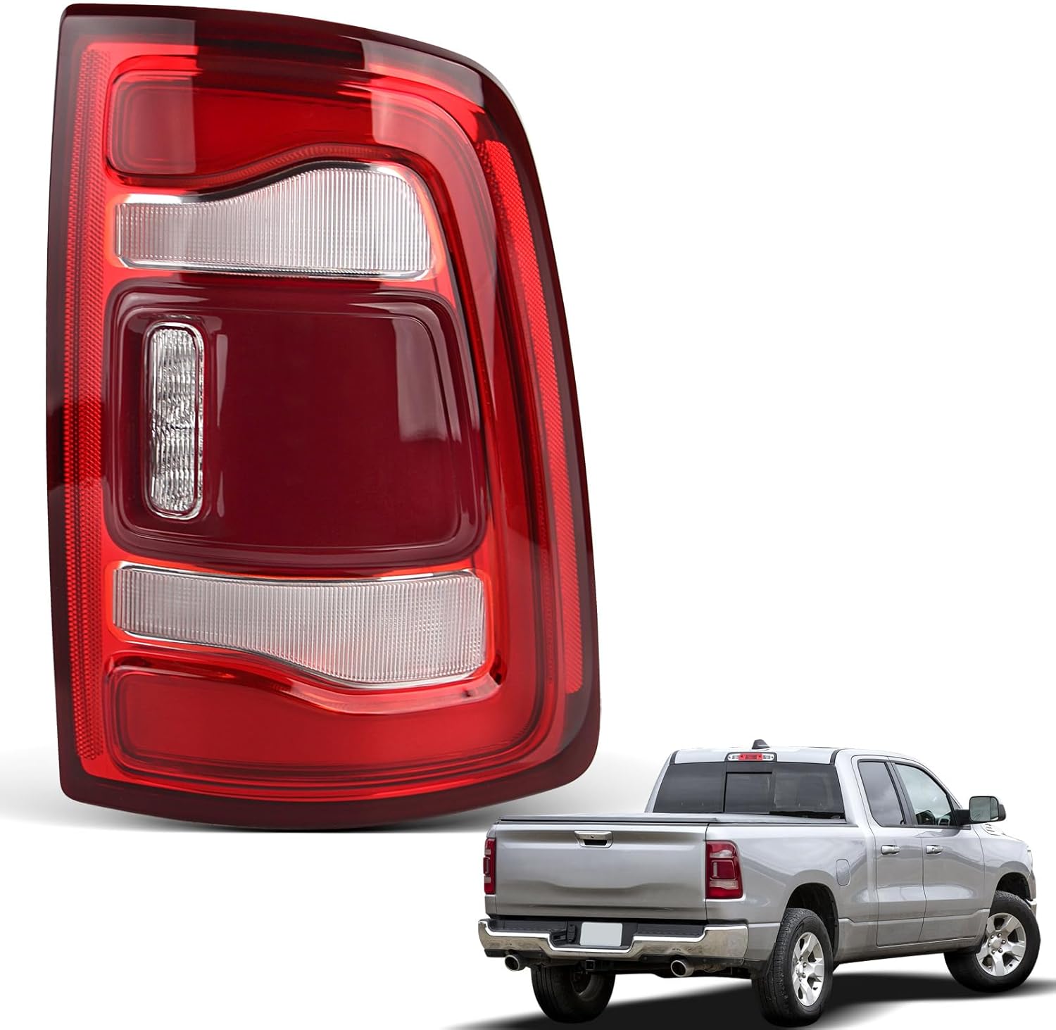 LED Taillights Assembly for RAM 2500, 2019 2020 Right Side