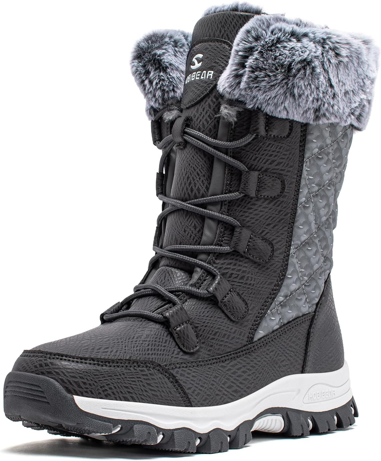 HOBIBEAR Women's Winter Snow Boots Waterproof Lightweight Comfort