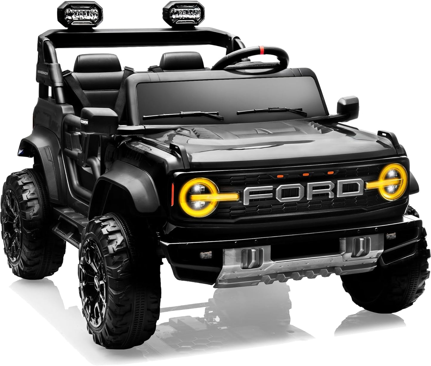 24V Ride on Toys for Big Kids - Licensed Ford Bronco Raptor