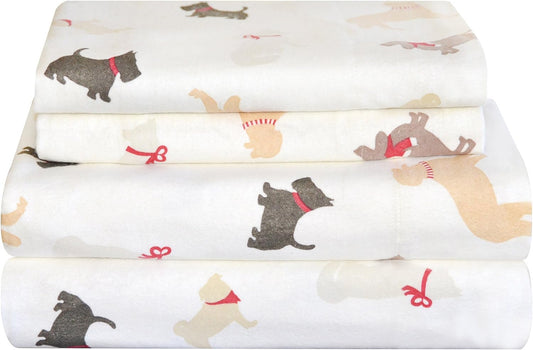 Pointehaven Flannel 170 GSM Sheet Set for Cozy Winter Nights