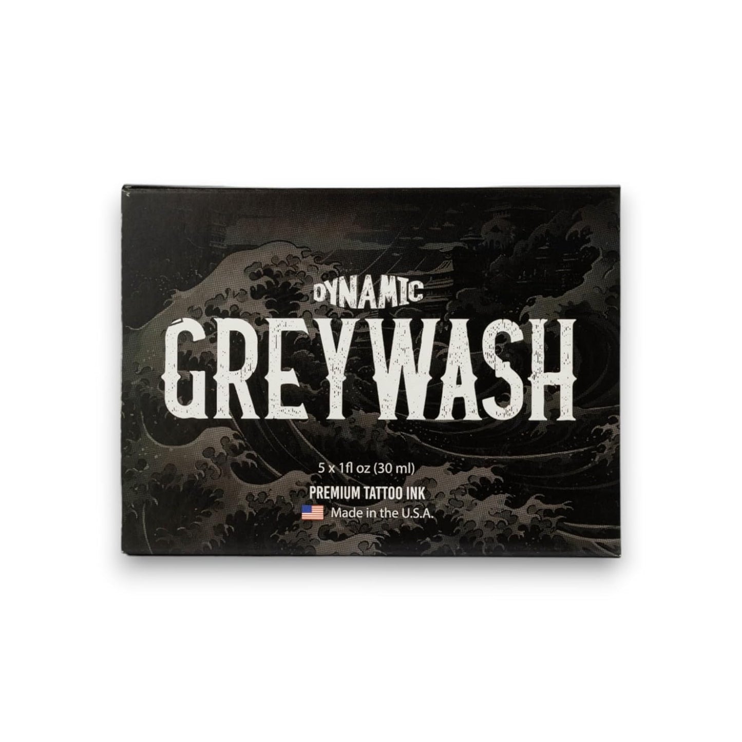 Dynamic Color Co Greywash Set for Tattooing - 5 Bottle Set