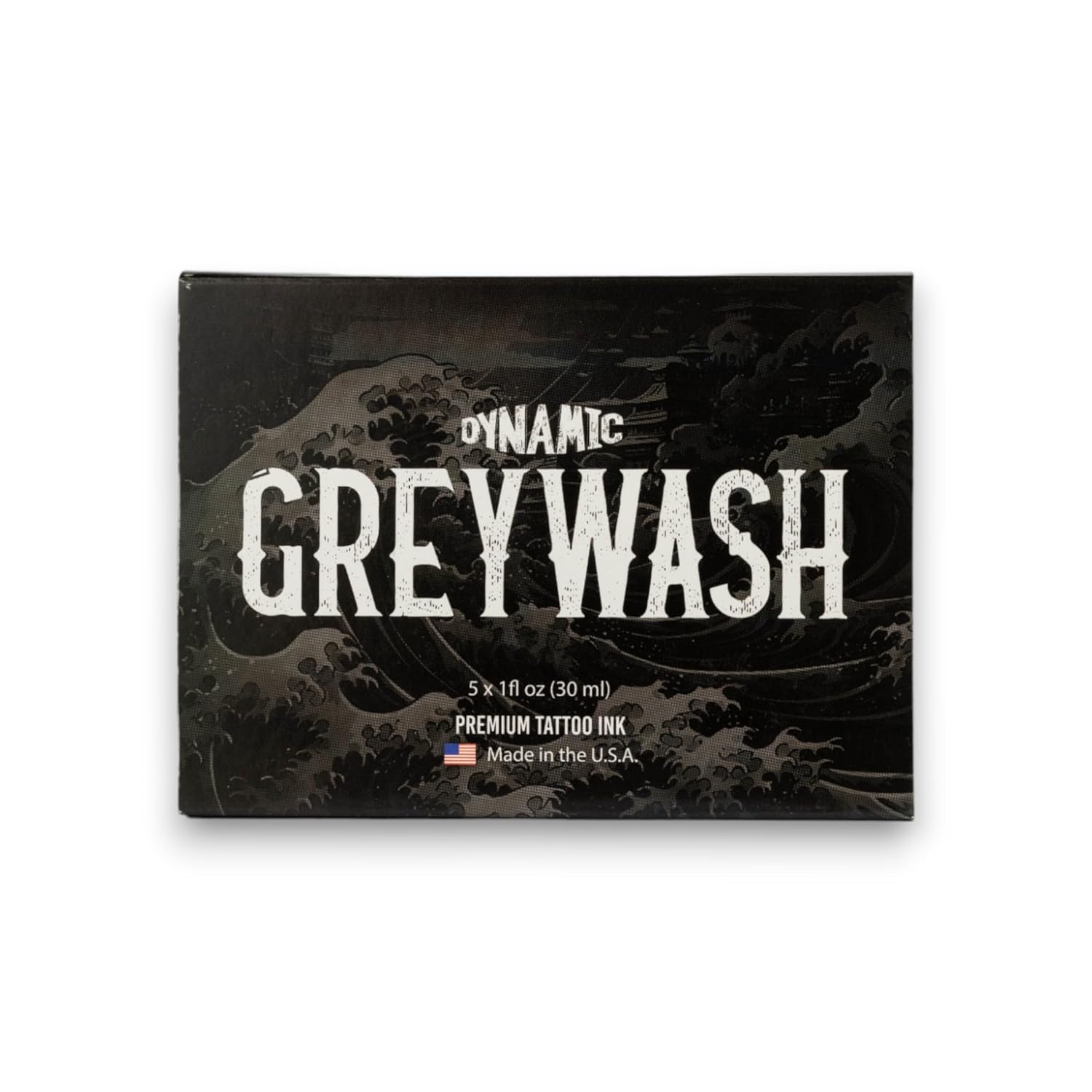 Dynamic Color Co Greywash Set for Tattooing - 5 Bottle Set