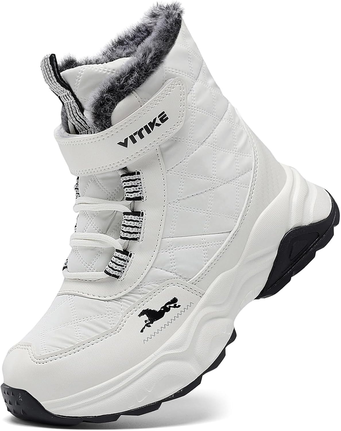 VITUOFLY Boys Hiking Boots for Kids - Durable Winter Adventure Shoes