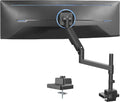 Ultrawide Monitor Arm for 57 in Screens - Heavy Duty Desk Mount