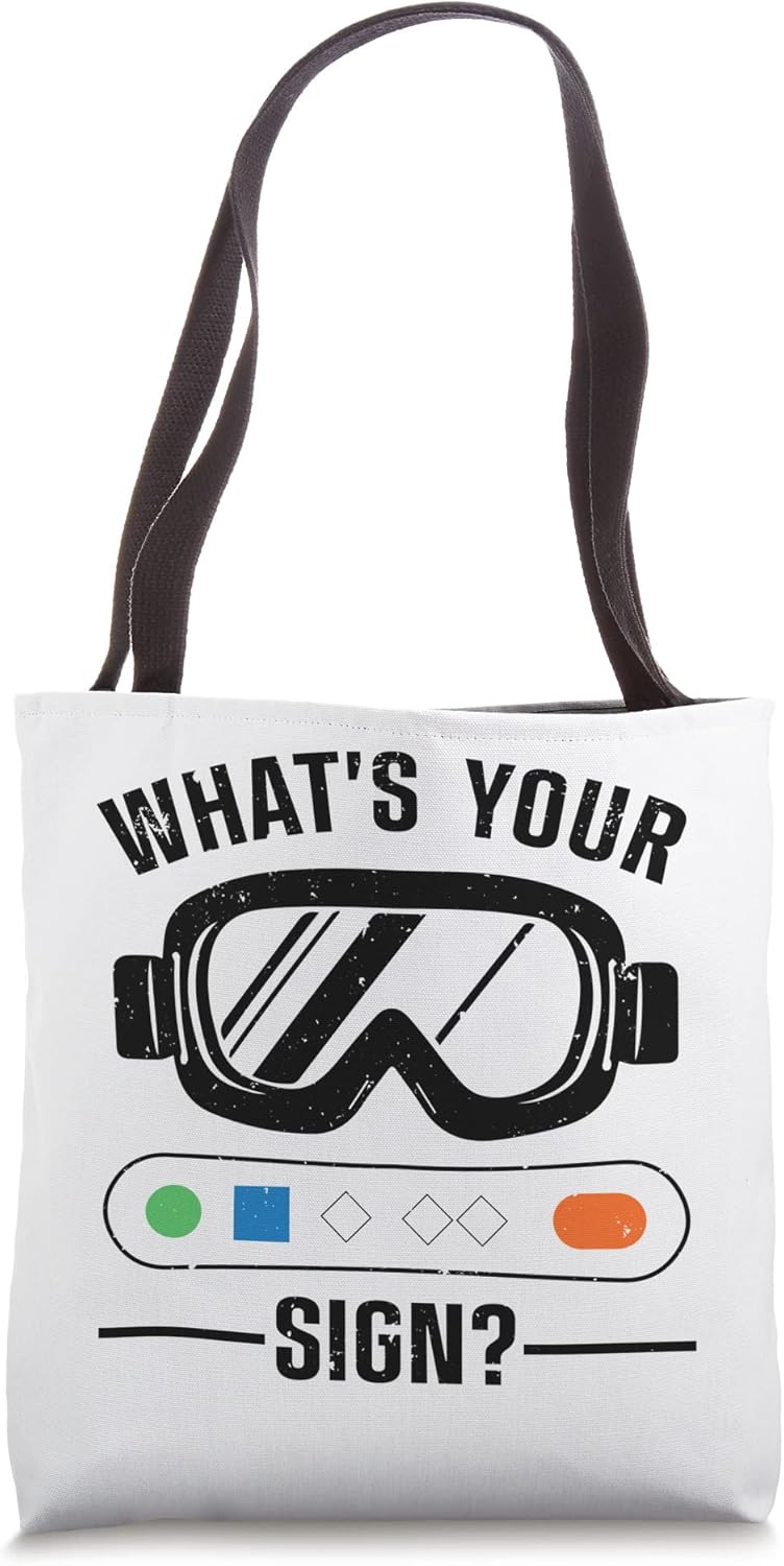 Ski & Snowboard Tote Bag - Stylish & Spacious