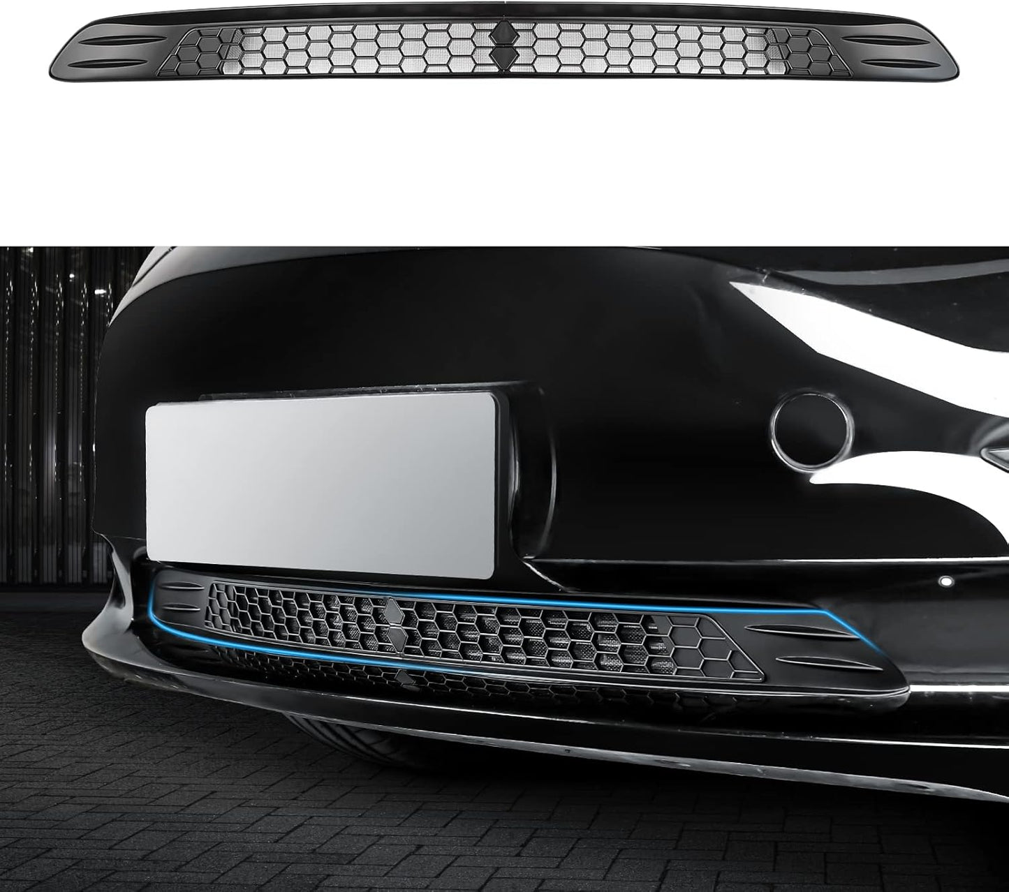 Grille Mesh Inserts for Tesla Model 3 Front Air Inlet Vent Cover