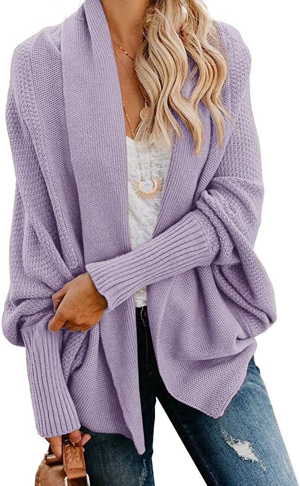 Oversized Chunky Knit Cardigan for Women - Cozy and Stylish