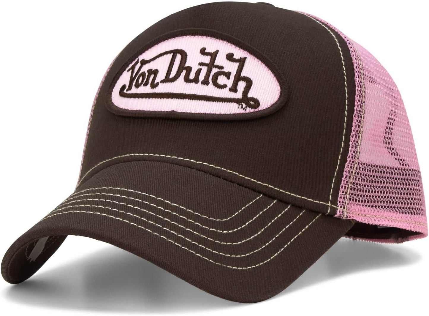 Von Dutch Unisex Trucker Hat - Retro Classic Adjustable Cap