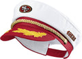 NFL Team Logo Sailing Yacht Boat Captain's Hat - Fan Captain Style