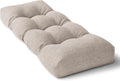 Bench Cushion 48 in Polyester Brushed - Soft Durable Seat Cushion