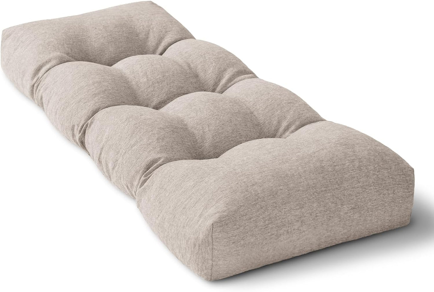 Bench Cushion 48 Inch - Soft Durable Tufted Seat Cushion