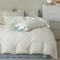 HighBuy Botanical Blue Flower Comforter Set for Cozy Sleep
