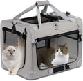 Extra Large Cat Carrier for 2 Cats - Portable Soft Sided 24in x16in