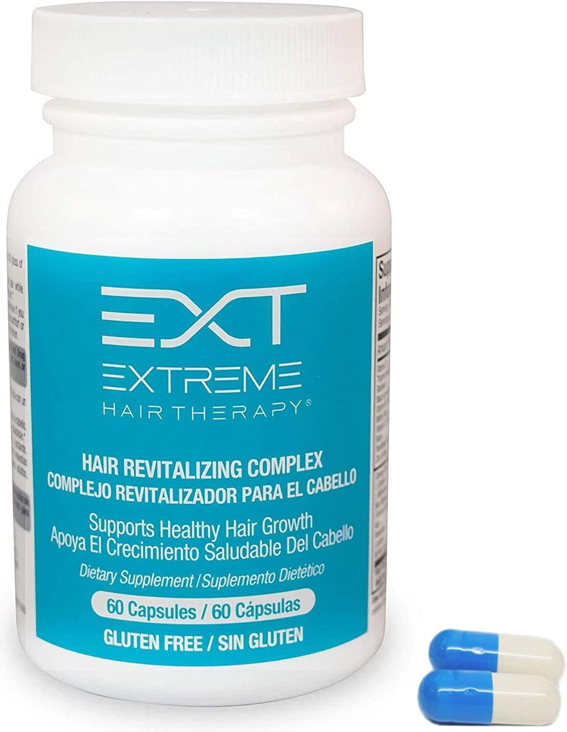 EXT Hair Loss Supplements with Biotin for Healthy Hair Growth