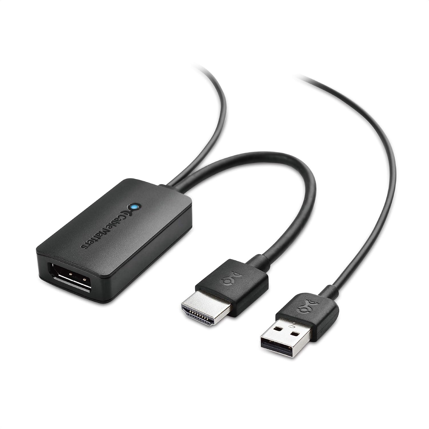 HDMI to DisplayPort Adapter for 4K Video Resolution Needs