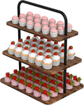 Cupcake Stand 3-Tier Dessert Stand for 68 Cupcakes - Large Display