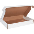 White 19in x 12in x 3in Literature Mailers - Quick Assembly Protection