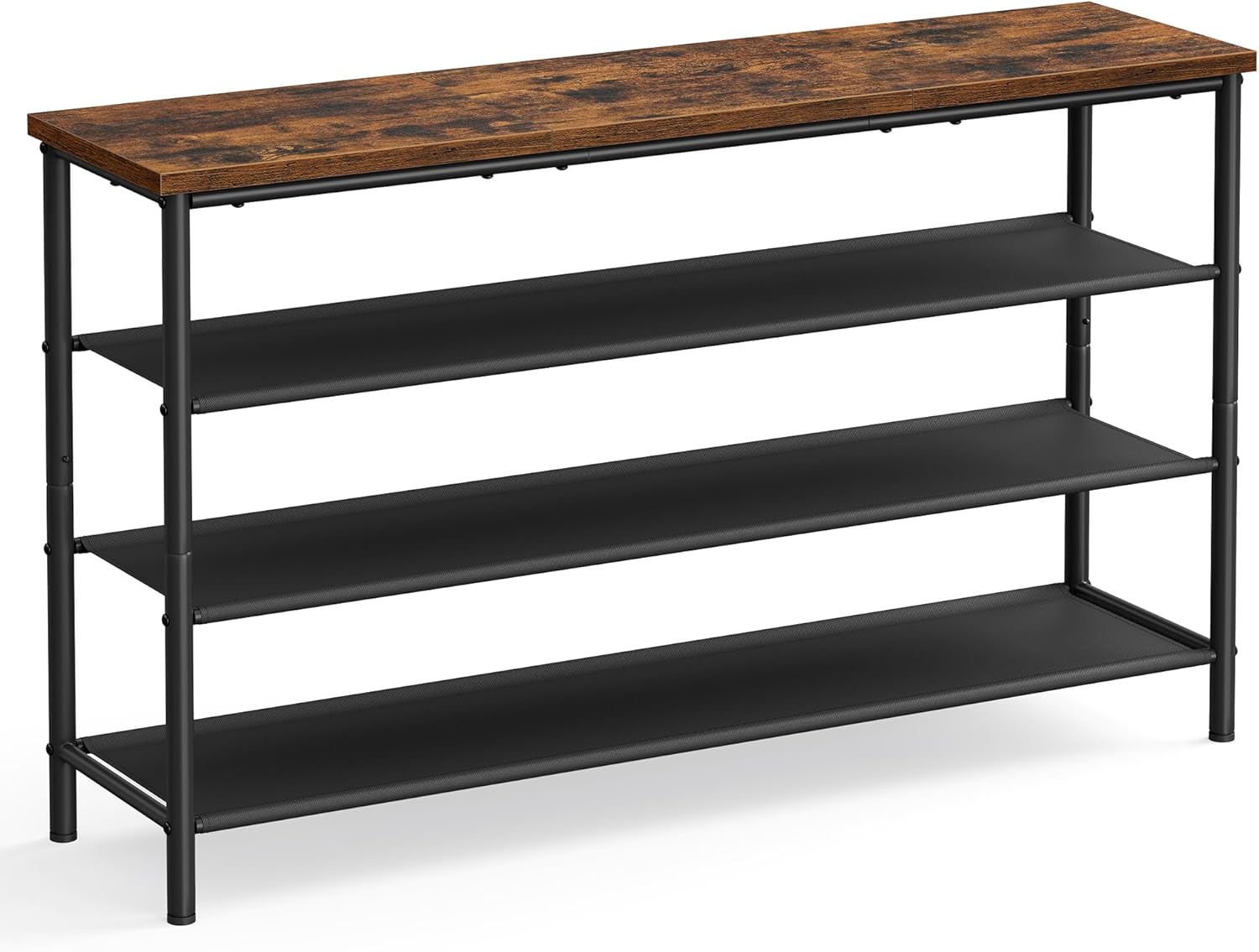 VASAGLE 4-Tier Shoe Rack for Entryway and Closet Storage