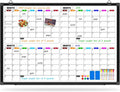 4 Month Dry Erase Calendar Wall 36in x 24in - Magnetic Monthly Planner