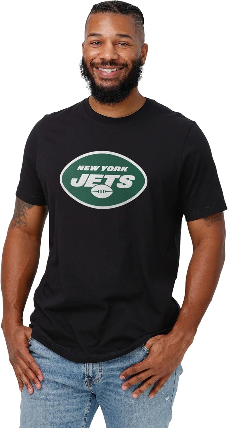 FOCO Men's NFL Team Primary Logo Black Short Sleeve T-Shirt Review