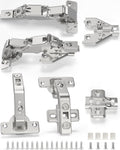 2 Pair 135 & 165 Hinges Kit for Pie Corner Cabinets - Smooth Slow
