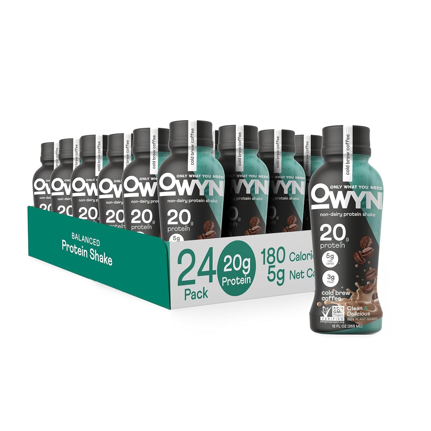 OWYN Vegan Plant Based Protein Shake with Cold Brew Coffee