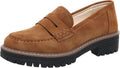 Womens Loafers Platform Chunky Penny Loafer Lug Sole
