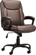 Classic Puresoft PU Padded Mid-Back Office Chair - Comfortable Support