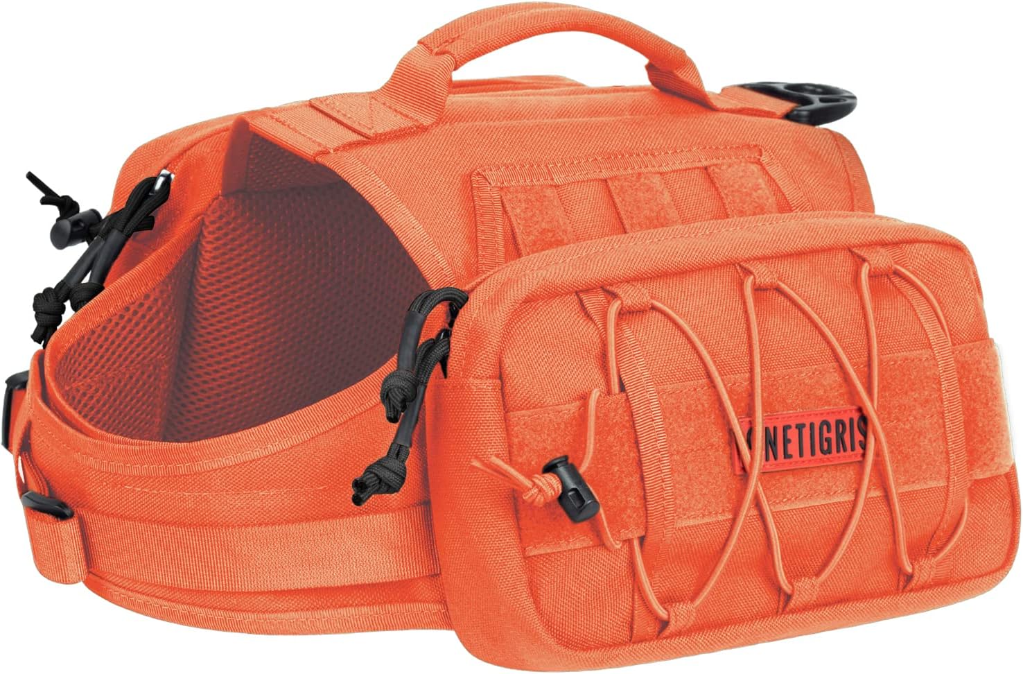 ONETIGRIS Dog Backpack for Medium & Large Dogs - Tactical Gear