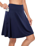 Knee-Length Women's Skorts Ideal for Tennis and Golf Activities